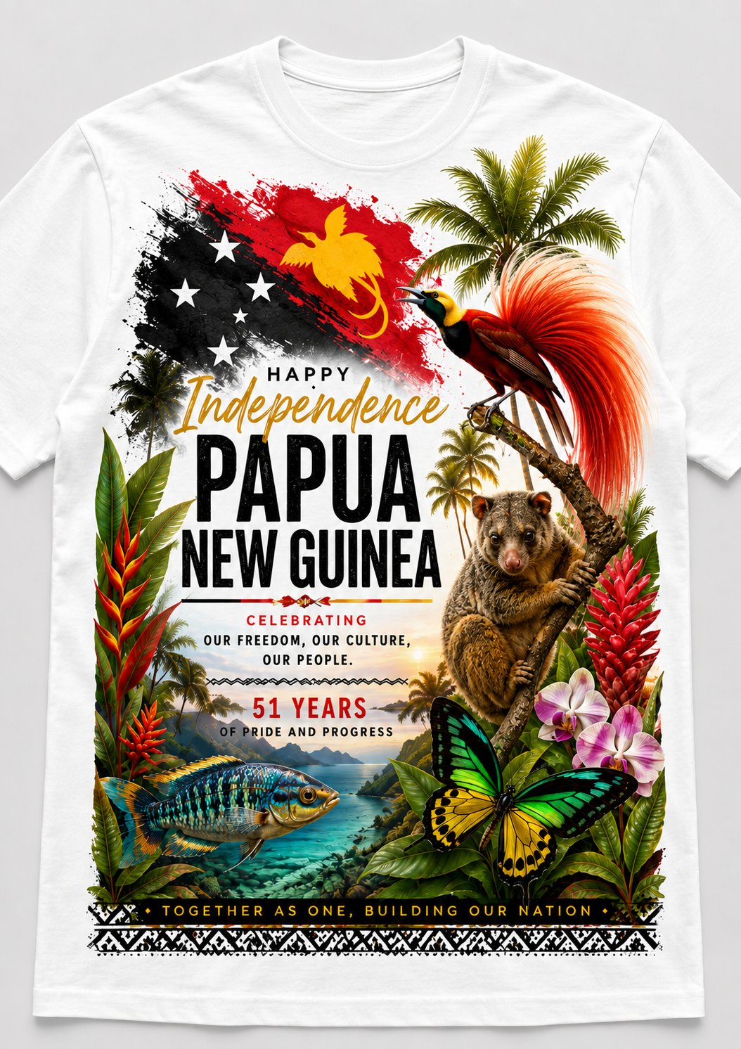 PNG Independence T-shirt